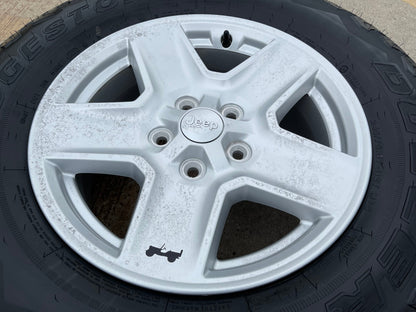 17" Jeep Gladiator SPORT OEM wheel rim 9235 spare Wrangler 2022 2023 2024 2025