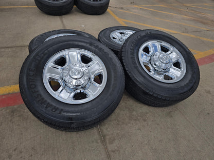 18" Dodge Ram 2500 3500 STEEL chrome OEM 2473 wheels rims 2023 2024 2025 2026