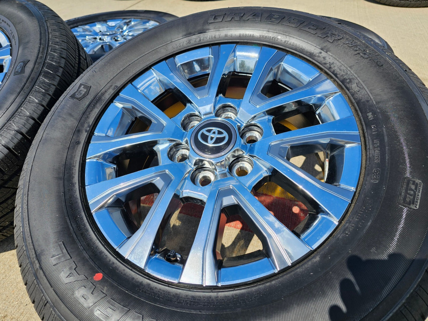 18" Toyota Tacoma LIMITED OEM chrome wheels rims 4260 4Runner 2024 2025 2026 NEW