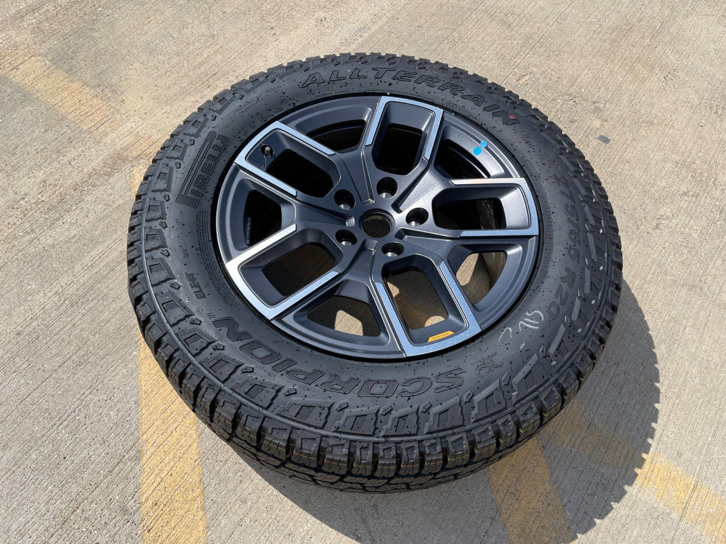 20" Rivian R1T R1S OEM wheel rim tire 2022 2023 2024 2025 2026 2027 NEW
