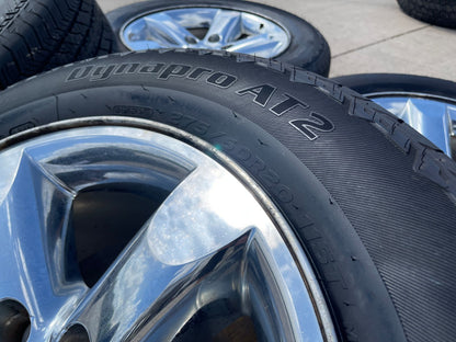20" Dodge Ram 1500 OEM wheels rims 2267 CHROME 5x139 tires HANKOOK