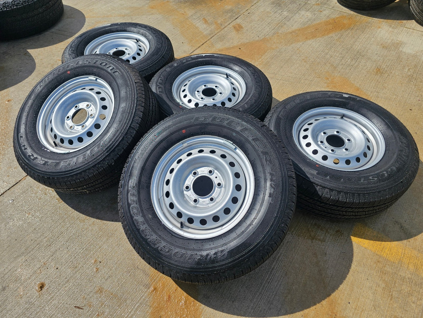 16" Ford Bronco steel wheels rims SET 10226 Ranger 2024 2025 2026 2027 SET NEW