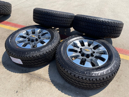 20" Chevy Silverado 2500 3500 OEM 5960 5947 GMC Sierra wheels rims tires NEW