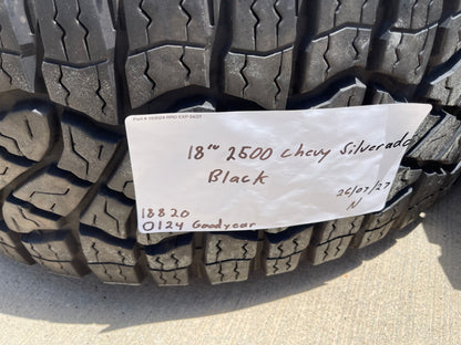 18" Chevy Silverado ZR2 Trail Boss 2500 OEM wheels rims #14122 2011-2027 SET