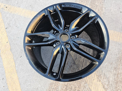 20x10 Chevy Corvette OEM wheel rim 5639 5641 black REAR 2015 2016 2017 2018 2019
