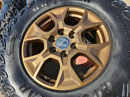 18" Lexus GX550 OEM wheels rims BRONZE Toyota Land Cruiser Tundra Sequoia NEW