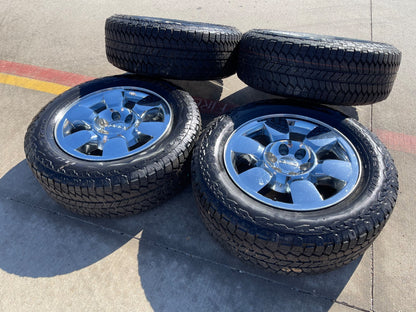 20" GMC Sierra Yukon DENALI OEM wheels rims 5419 BRIDGESTONE DUELER A/T NEW