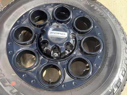 20" Ford F-250 F-350 OEM TREMOR wheels rims SET 10299 10484 BRINDGESTONE NEW