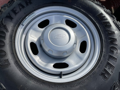 17" Ford F-250 F-350 OEM 3828 wheels rims tires GOODYEAR TERRITORY R/T 33" NEW