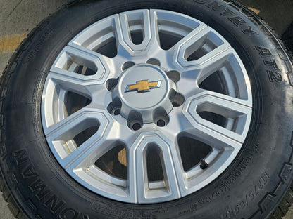 20" Chevy Silverado GMC Sierra AT4 2500 3500 OEM wheels rims 5950 tires