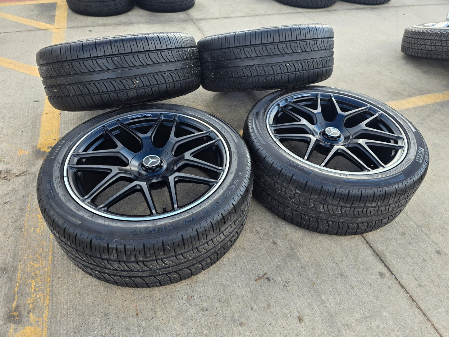 22" Mercedes G Wagon G63 AMG OEM 38658 wheels rims 2021 2022 2023 2024 2025 2026