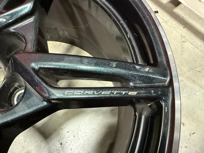 20" 20x11 Chevy Corvette C8 OEM wheel rim 96705 14008 REAR 2024 2025 2026 NEW