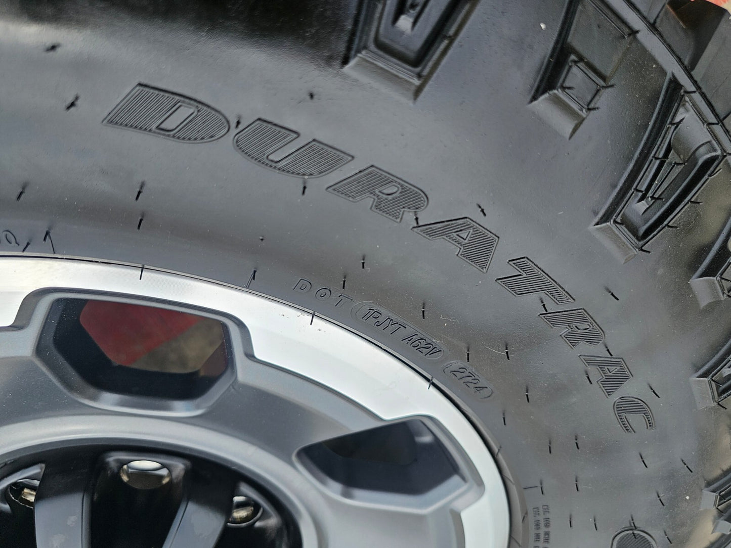 18" Ford F-250 F-350 OEM TREMOR 10482 rims wheels tires 35" GOODYEAR DURATRAC