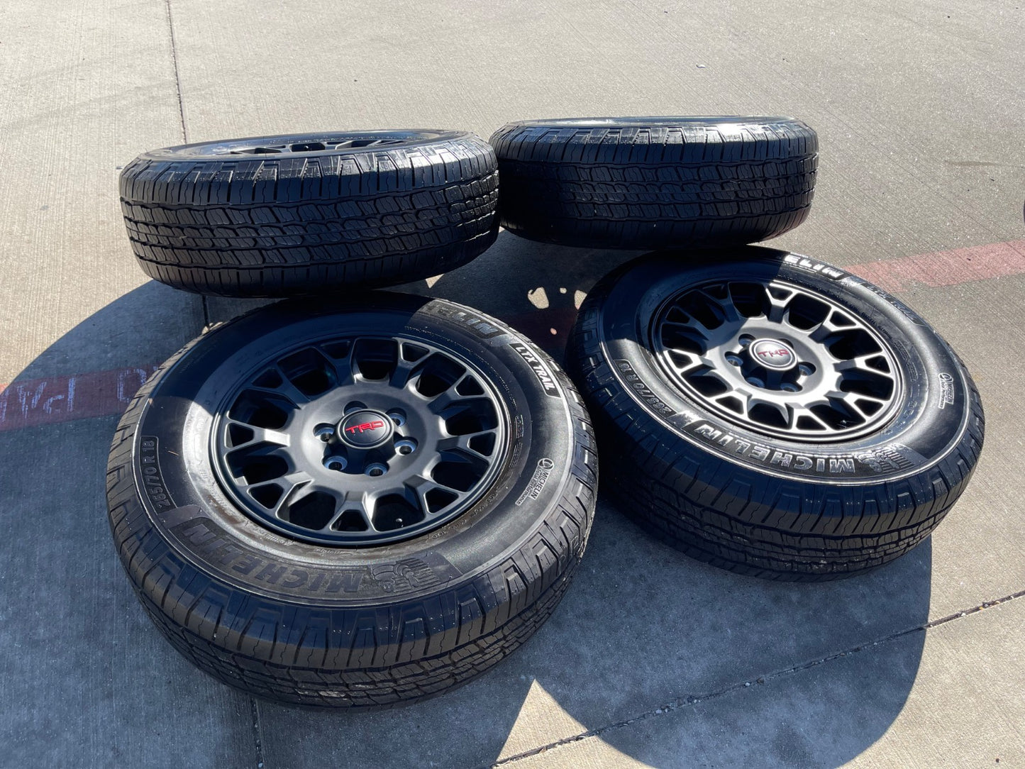 18" Toyota Tacoma 4Runner TRD Pro OEM 95973 wheels rims 2025 2026 MICHELIN NEW