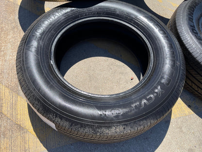(4) 245/70/18 Yokohama Geolander X-CV tires NEW Sierra Tundra Silverado