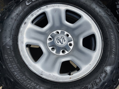 18" Ram 1500 OEM 2667 stock wheels rims tires SET COOPER A/T