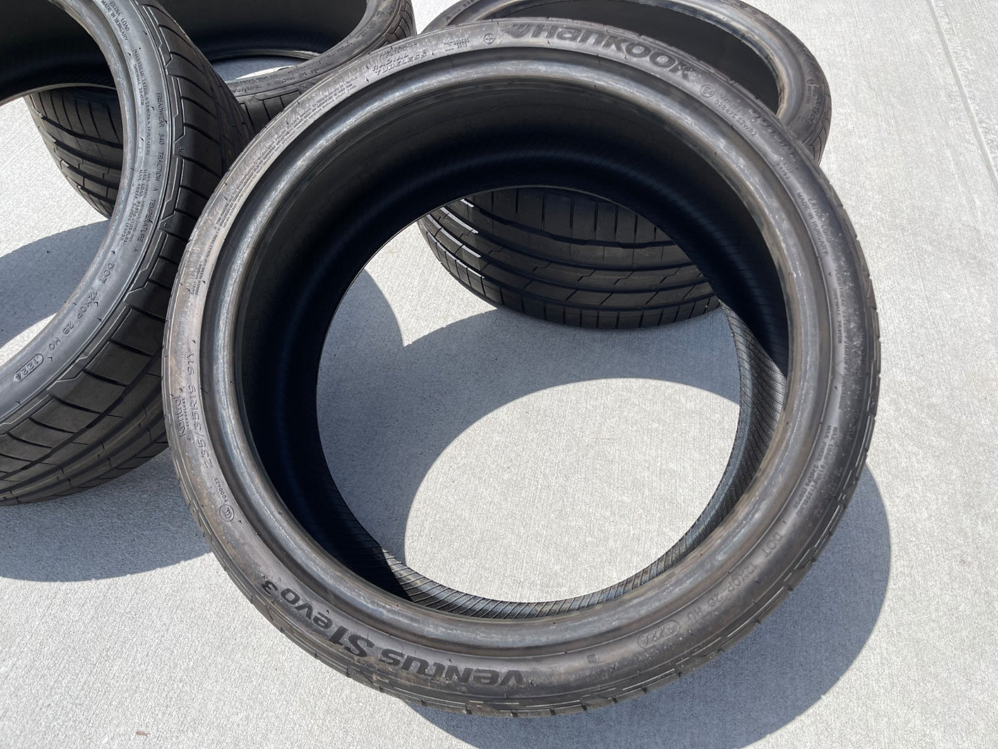 (4) 235/35/19 Hankook Ventus S1 Evo 3 tires 235/35R19 91Y DISCOUNTED