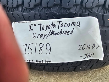 16" Toyota Tacoma TRD wheels rims SET 75189 OEM 4Runner FJ GOODYEAR