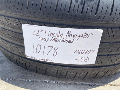 22" Lincoln Navigator OEM 10178 rims wheels BLACK LABEL SET DISCOUNTED