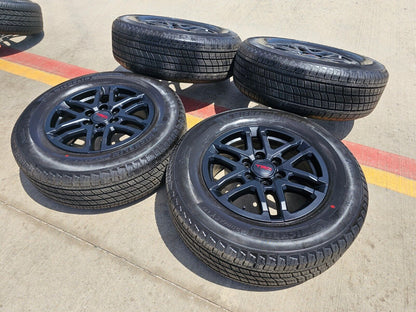 18" Toyota Tacoma 4Runner TRD OEM black wheels rims tires 2024 2025 NEW