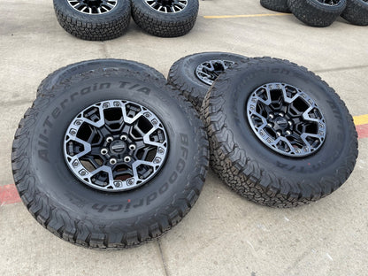 17" Ford F-150 Raptor R OEM BEADLOCK rims wheels 2025 2026 2027 BFG KO2 37" NEW