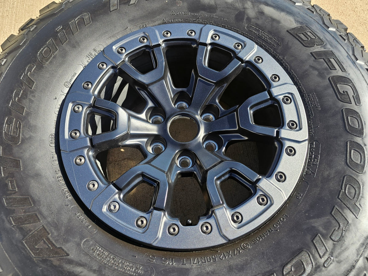 17" Ford F-150 Raptor Bronco R OEM BEADLOCK 51222 rim wheel 37" BFG spare
