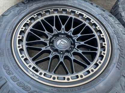20x9 Fuel Trigger D759 Chevy Silverado RAM Tacoma wheels rims 6x139 6x5.5 tires
