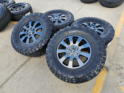 18" Toyota Land Cruiser OEM TRD wheels rims 95952 Tundra Sequoia TOYO R/T SET