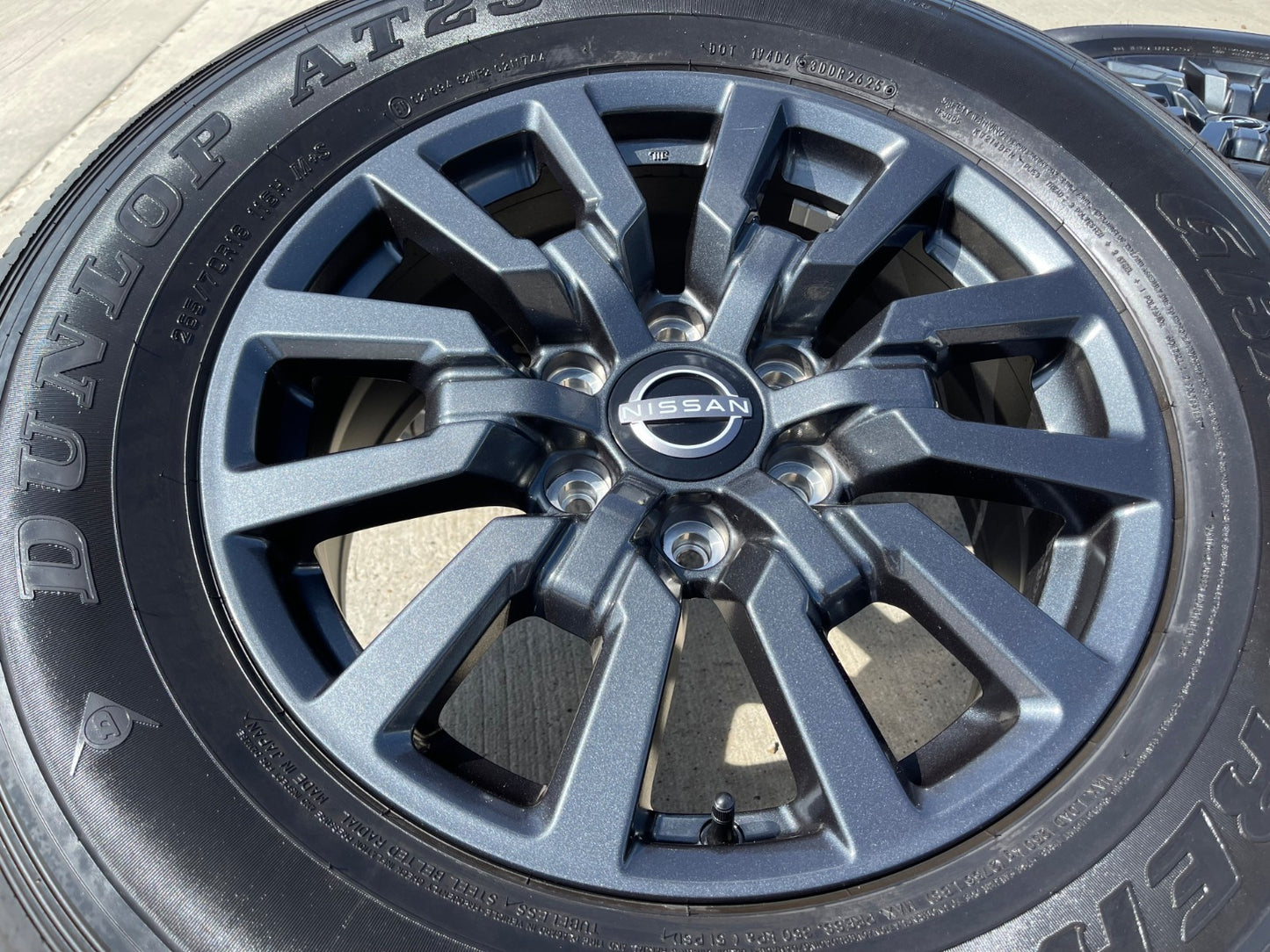 18" Nissan Titan Armada OEM wheels rims tires SET FITS 2006-2027