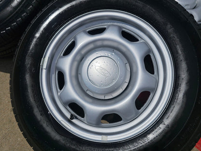 17" Ford F-150 OEM rims wheels 3857 steel 2025 2026 2027 MICHELIN SET NEW