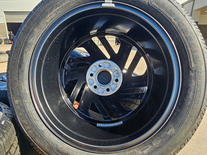 22" Lincoln Navigator OEM 94225 rims wheels BLACK LABEL 2025 2026 MICHELIN NEW