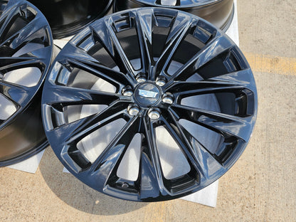 24" Cadillac Escalade V OEM ONYX wheels rims 2023 2024 2025 2026 2027 NEW