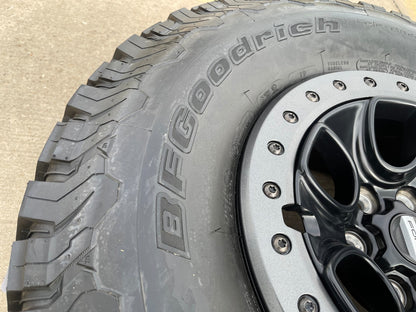 17" Ford F-150 Raptor OEM BEADLOCK rims wheels 10459 95210 BFG KO2 35" tires NEW