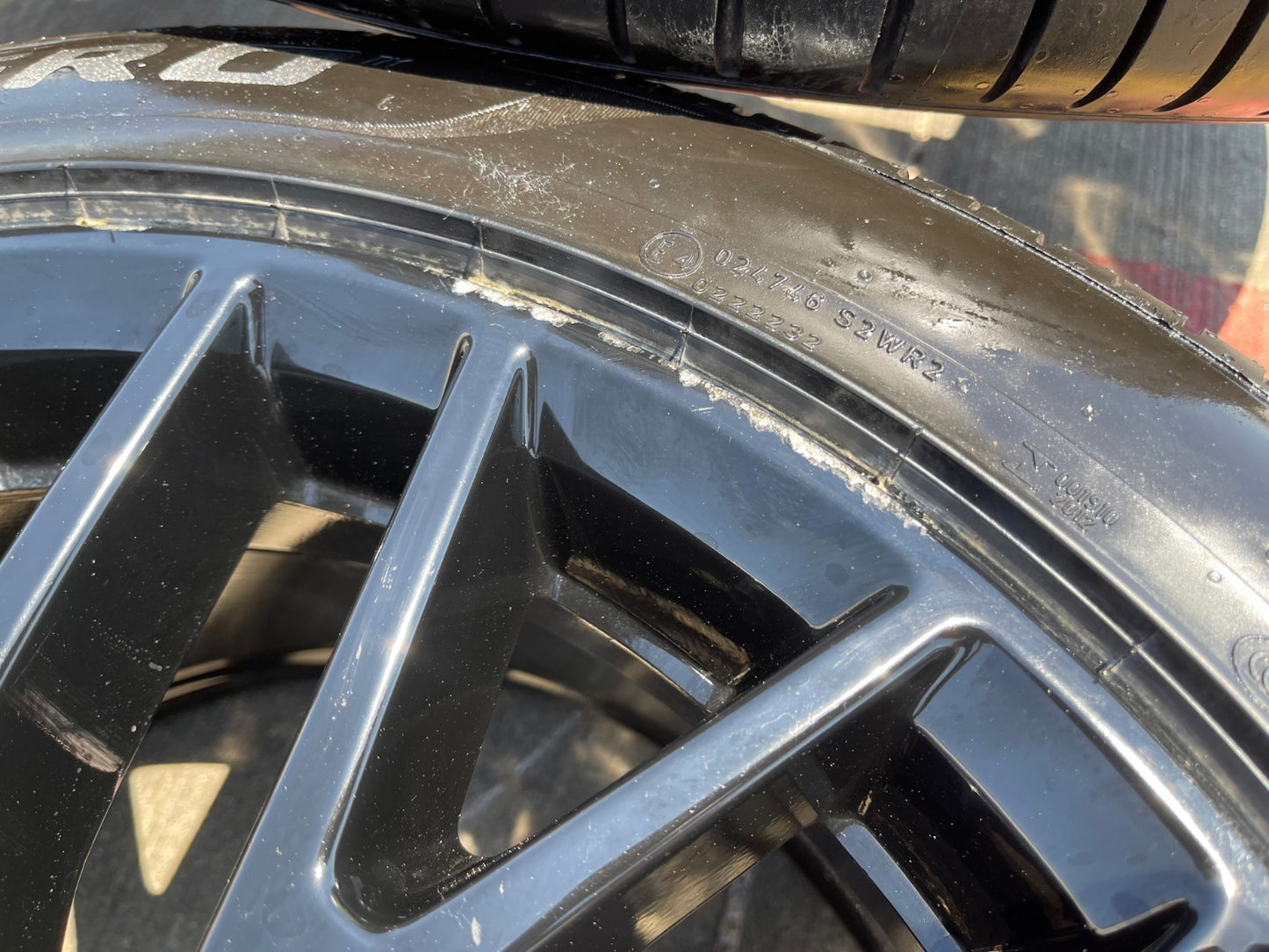 19" Ford Mustang GT Track Pack OEM 10036 10038 wheels rims PIRELLI