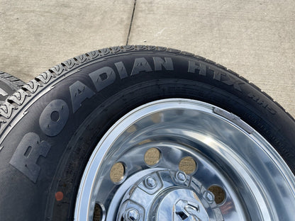 17" Dodge Ram 3500 Dually Laramie 8x200 wheels rims 2701 2702 OEM NEXEN