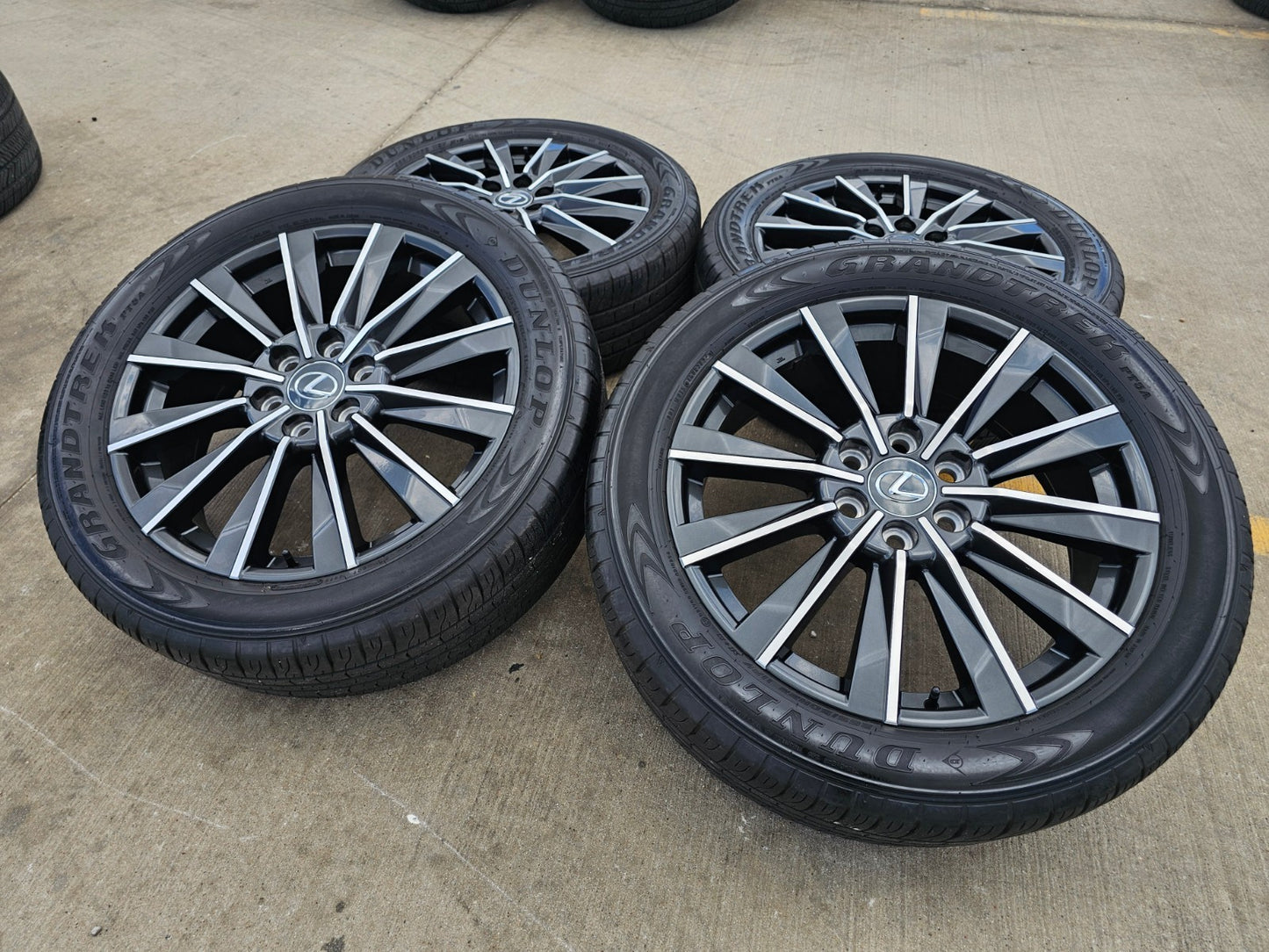 22" Lexus GX550 OEM wheels rims Toyota Land Cruiser Tundra 78519 LX600 2024-2027