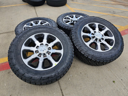 20" Dodge Ram 2500 3500 OEM wheels rims 2698 2699 tires 2023 2024 2025 NEW NITTO