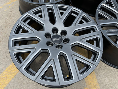 24" GMC Yukon Sierra DENALI OEM wheels rims 2023 2024 2025 2026 2027 NEW