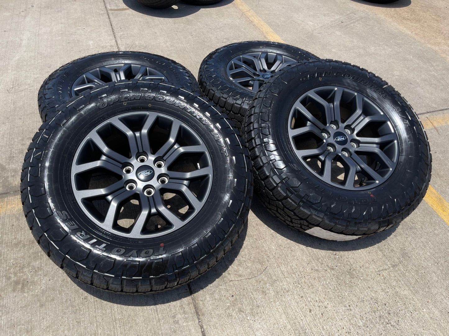 18" Ford F-150 TREMOR OEM rims wheels 10342 TIMBERLINE Expedition 2024 2025 TOYO