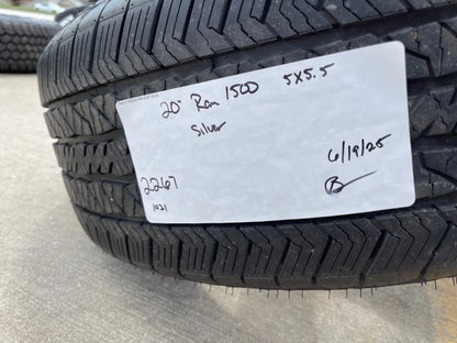 20" Dodge Ram 1500 OEM wheels rims 2267 tires 5x139 5x5.5