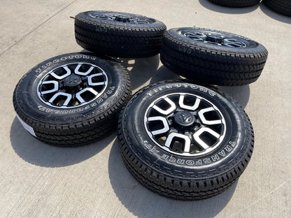 18" Ram 2500 3500 LARAMIE OEM wheels rims 2694 tires FIRESTONE A/T2 NEW