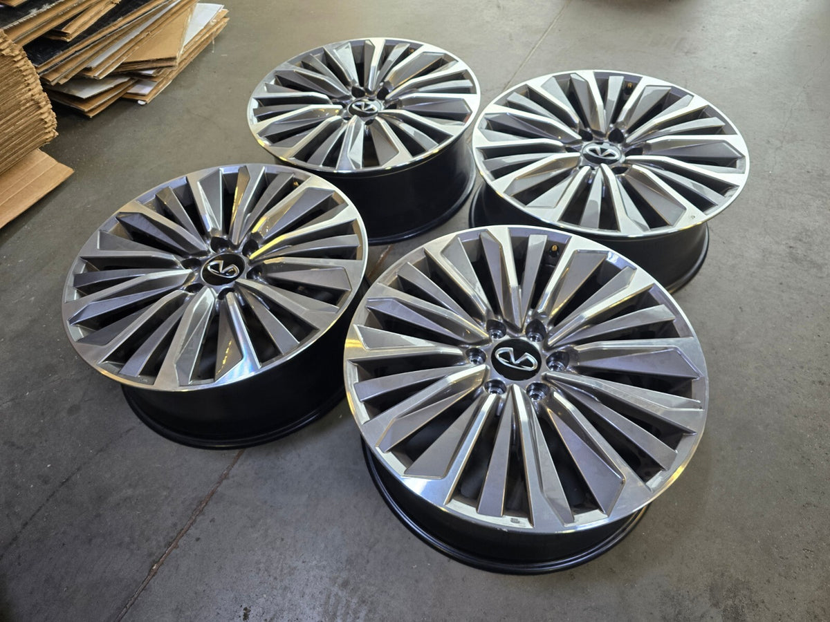 22" Infiniti QX80 QX56 Nissan Titan Armada OEM 94236 wheels rims 2026 2027 NEW
