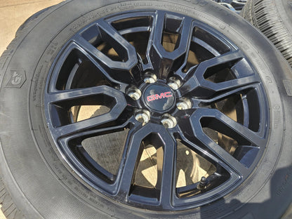 20" GMC Sierra Yukon Chevy OEM black 5914 5918 wheels rims 2023 2024 2025 2026