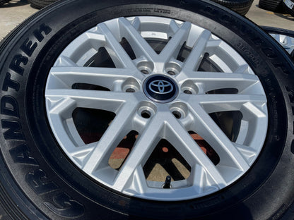 18" Toyota Tundra Sequoia OEM wheels rims 75281 LX600 2024 2025 2026 NEW