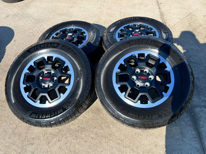 18" Toyota Tacoma 4Runner TRD OEM 94199 wheels rims 2024 2025 2026 NEW MICHELIN