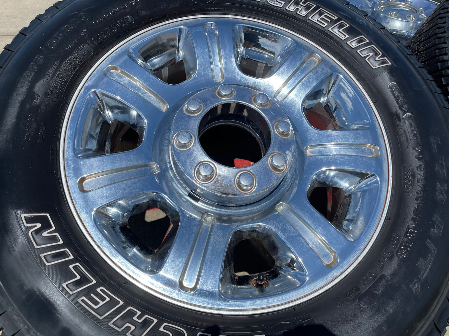 20" Ford F-250 F-350 OEM KING RANCH LARIAT 3892 chrome wheels rims tires SET