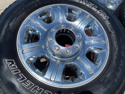 20" Ford F-250 F-350 OEM KING RANCH LARIAT 3892 chrome wheels rims tires SET
