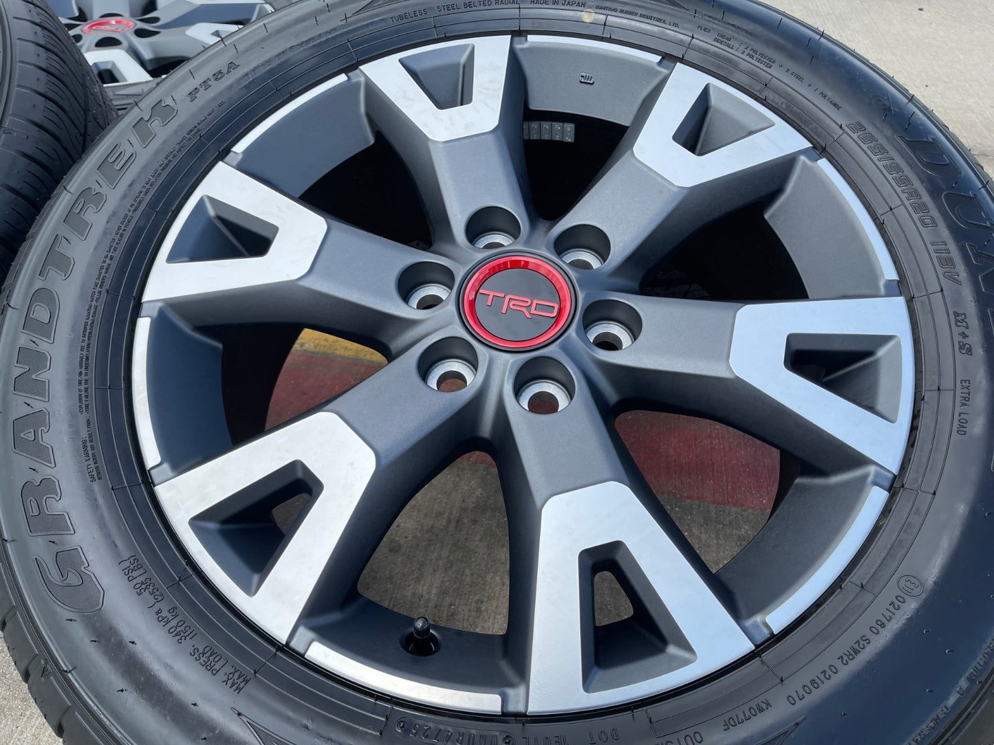 20" Toyota 4Runner TRD OEM 94198 wheels rims Tundra Sequoia 2025 2026 DUNLOP NEW