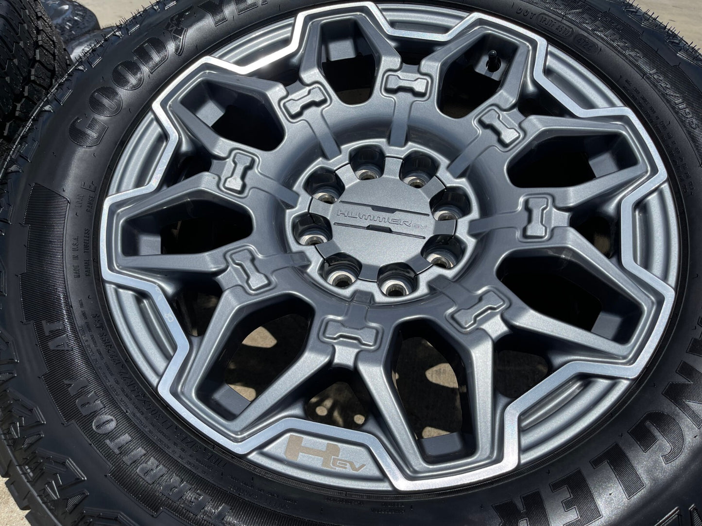 22" Hummer EV HEV 2500 OEM 8x165 14094 wheels rims 2022 2023 2024 2025 2026 NEW
