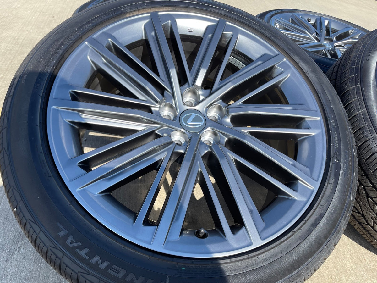 22" Lexus TX500H TX350 OEM 10575 wheels rims LS500 Grand Highlander SET 2027 NEW